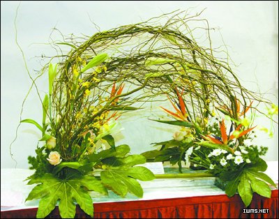插花
