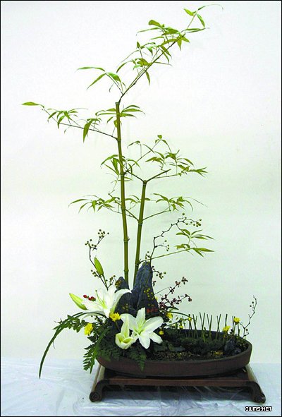 插花