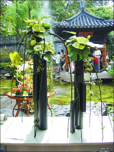 插花