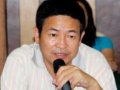 圖文：林金生在第4次全國園林企業(yè)家沙龍現(xiàn)場