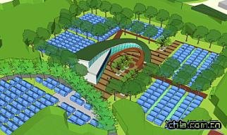 曙光防災(zāi)公園第三棚宿區(qū)鳥瞰圖
