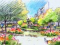 上海大華公園世家景觀設計(圖)