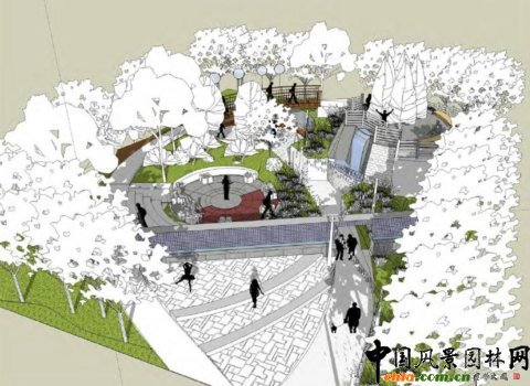 第七屆園博會設計師展園--聲源方案效果圖