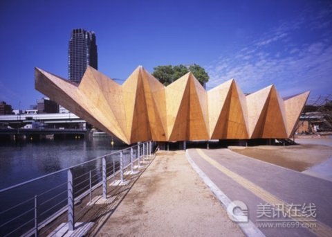 大阪竹林和臨水小屋設計