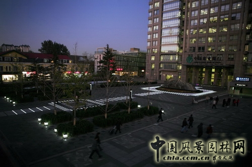 郭明 景觀設計 農行總部 廣場 北京園博會 中國風景園林網