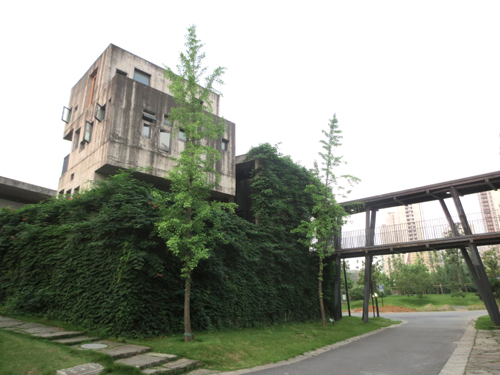 中國美術(shù)學院 王澍 綠色 建筑 設(shè)計 屋頂 綠化 中國風景園林網(wǎng)