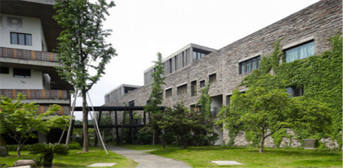 中國美術(shù)學院 王澍 綠色 建筑 設(shè)計 屋頂 綠化 中國風景園林網(wǎng)
