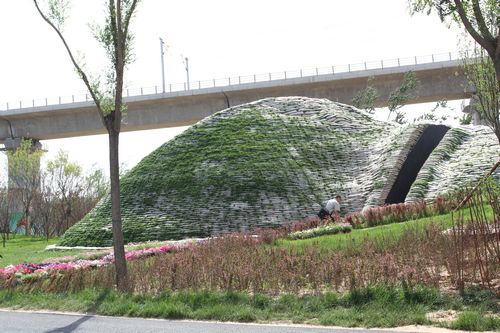 北京園博會(huì) 設(shè)計(jì)師廣場 聲波 設(shè)計(jì)理念