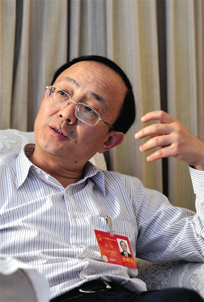 全國(guó)人大代表、上海環(huán)保局局長(zhǎng)張全