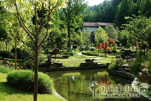 中國井岡山干部學院 園林綠化 景觀照明