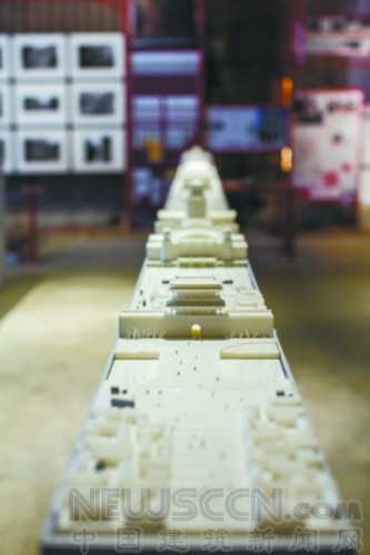 第十四屆威尼斯國際建筑雙年展上，中國城市館展覽現場。