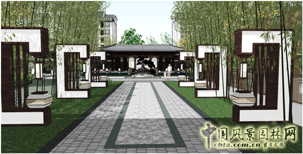 中天建中：河南開封新區(qū)·眾意馨園大型居住區(qū)景觀項(xiàng)目
