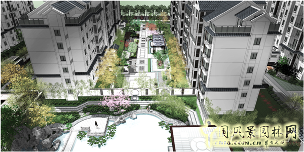 中天建中：河南開封新區·眾意馨園大型居住區景觀項目
