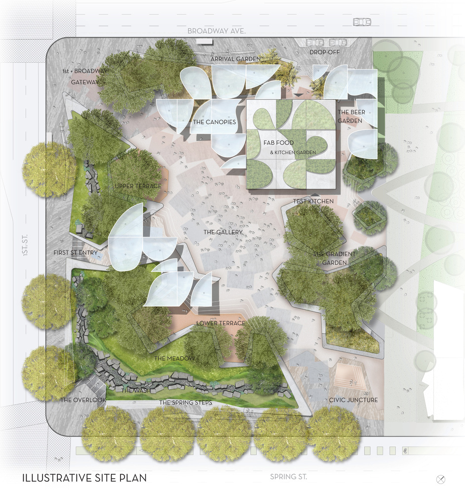 洛杉磯城“50公園計劃”第二個公園設計花落OMA、MLA和IDEO設計團隊
