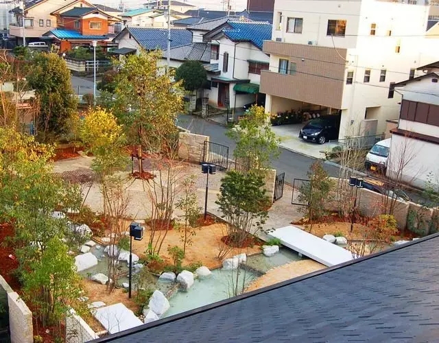 日式庭院 現實與抽象的結合
