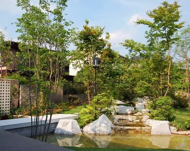 日式庭院 現實與抽象的結合