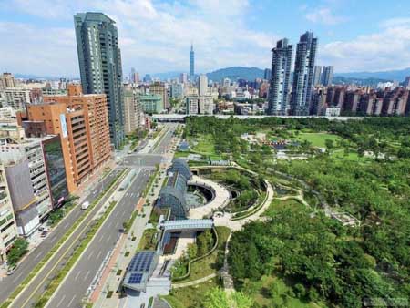 臺灣：大安森林公園規劃設計