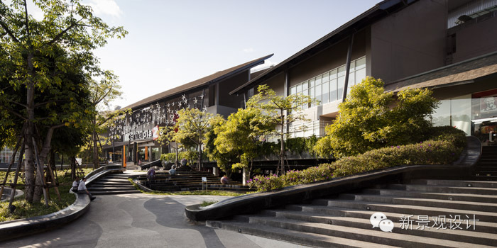 廣場案例：泰國清萊，山地購物廣場