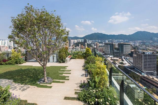 繁華都市的屋頂活力空間——香港空中花園