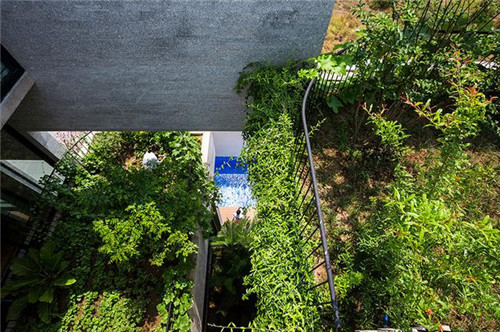 帶屋頂花園的綠色住宅