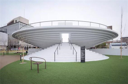 大型景觀作品——CoFuFun站前廣場