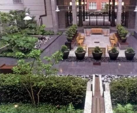 雨水花園經典案例：美國霍伊特公寓