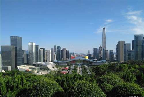 深圳CBD最大公園是深圳最美城市公園之一
