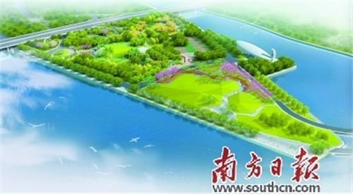 廣州：二沙島景觀公園10月中旬對外開放