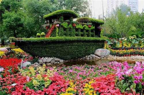 植物雕塑的城市景觀你見過嗎？
