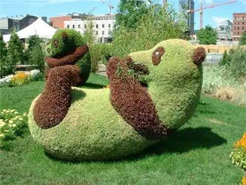 植物雕塑的城市景觀你見過嗎？