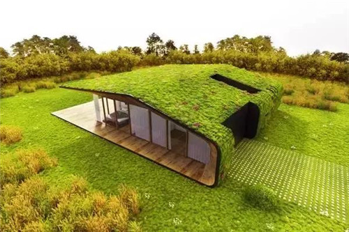 綠植代替瓦片，覆土建筑讓景觀天人合一！