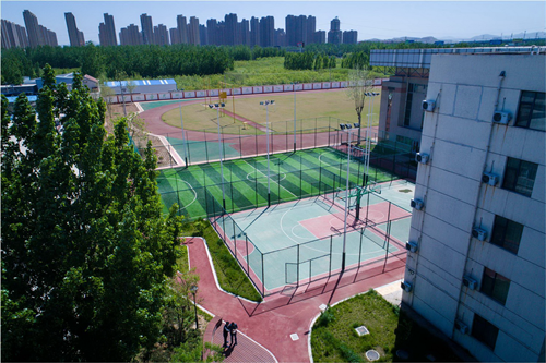 園冶杯專業獎：山東省郵電學校環境改造工程