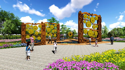 園冶杯專業獎：五言陸色農業公園