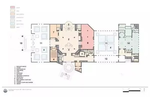 建筑大師貝聿銘創造出波斯灣上的城市明珠