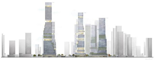 充滿綠意——深圳北站商務(wù)區(qū)城市設(shè)計(jì)