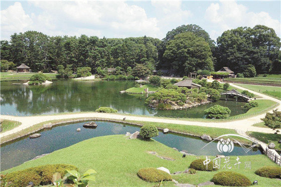日本栗林公園　承襲唐風漢俗