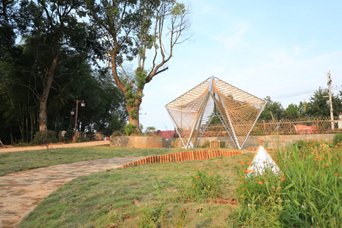 鄉(xiāng)村為底圖，設計為橋梁：2018第三屆國際高校建造大賽結(jié)果揭曉