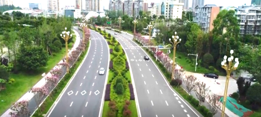 園冶杯專業(yè)獎(jiǎng)：資陽(yáng)市嬌子大道綜合整治建設(shè)工程-節(jié)點(diǎn)景觀提升