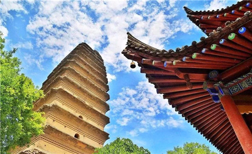 西安小雁塔的“不倒傳說”