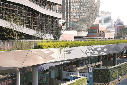 上海:徐家匯空中連廊背后的新技術與新理念