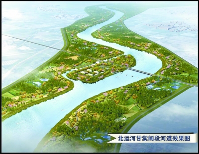 北京北運河副中心段沿岸綠化景觀全面提升