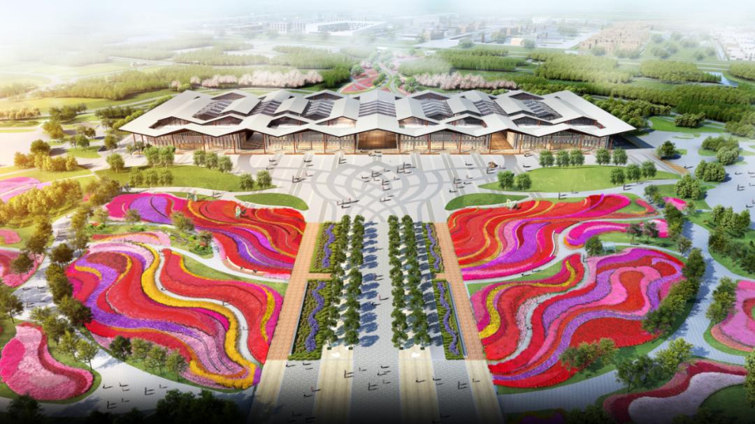 花博會建設進入沖刺階段，園區效果圖搶先看