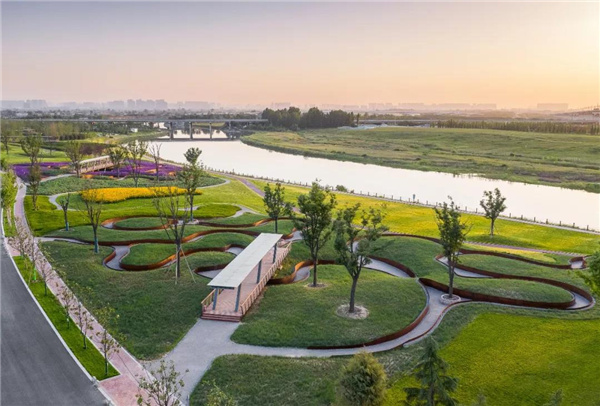 怡境景觀丨灃河濕地生態(tài)公園
