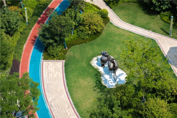 雅藍(lán)圖景觀丨白鷺金岸中央公園