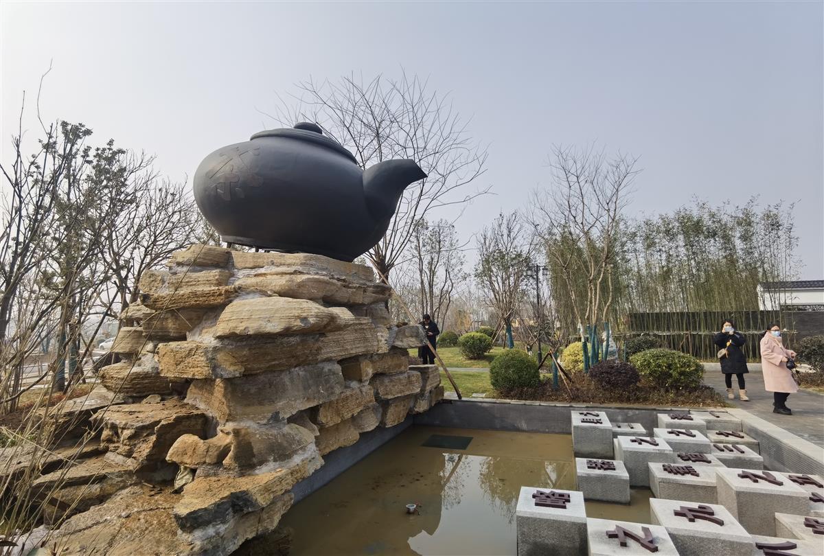 湖北省第三屆（荊門）園博會32個(gè)展園基本完工