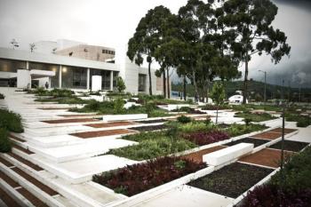 哥倫比亞Santodomingo圖書館公園景觀設計