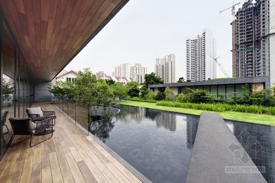 FARM設計的新加坡自然之墻住宅