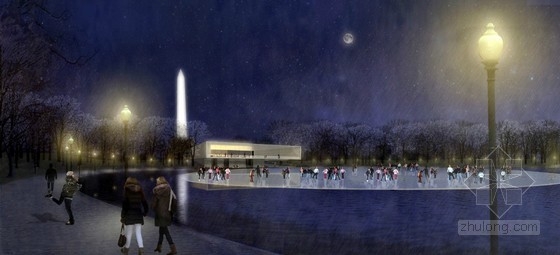 Diller Scofidio Renfro等設計的美國國家廣場競賽項目