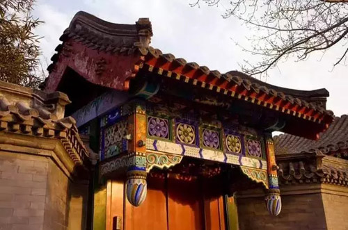 古建筑中古門的藝術形式