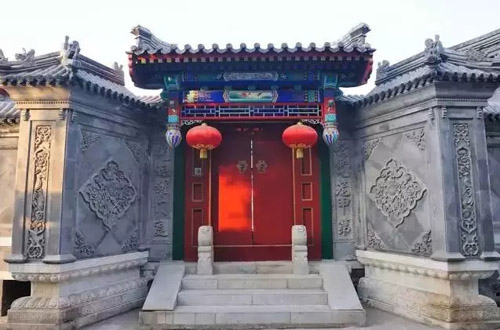 古建筑中古門的藝術形式